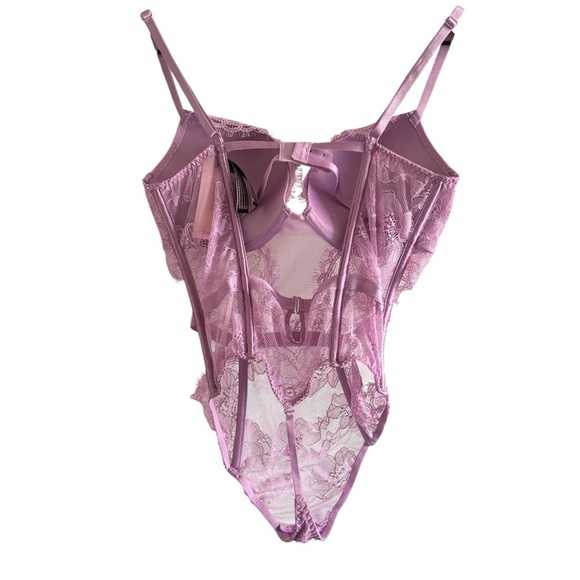 NWT Victoria's Secret Very Sexy Bombshell Lace Teddy Push Up Size Medium - Picture 5 of 15